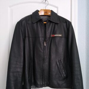 Leather Jacket - Vintage EVS Sports - Large size